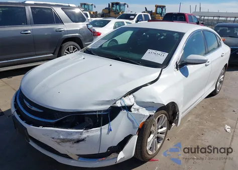 2015 Chrysler 200 Limited from USA, damaged, VIN 1C3CCCAB0FN609661